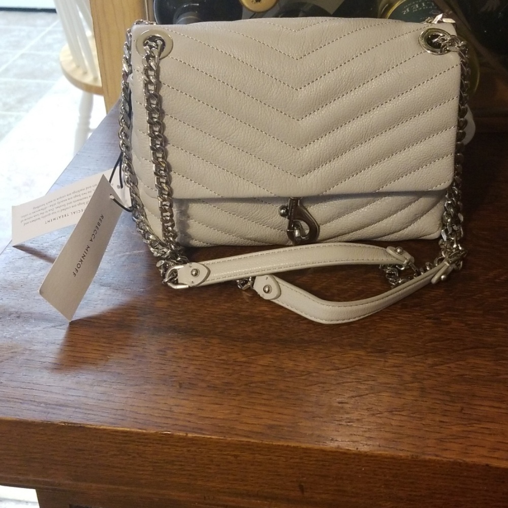 Rebecca Minkoff nwt purse ice grey